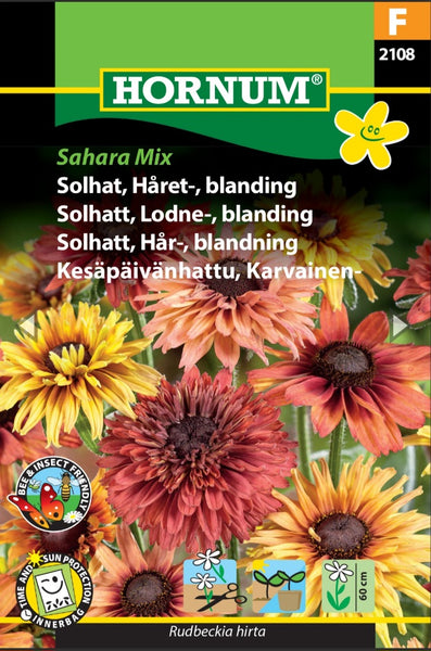 Solhatt, lodne -   Fargeblanding "Sahara Mix"