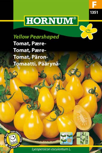 Yellow Pearshaped