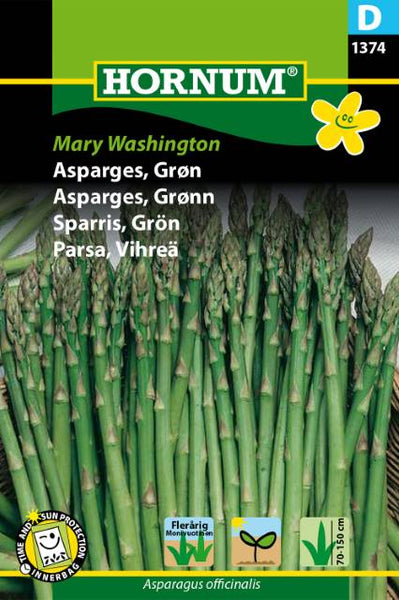 Asparges, Grønn "Mary Washington"