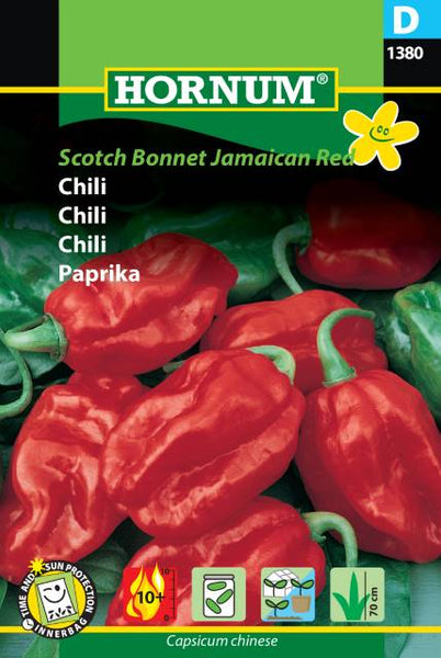 Scotch Bonnet Jamaican Red