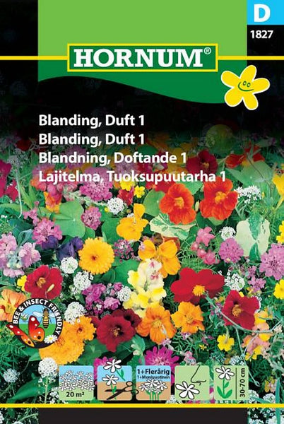 Blomsterblanding, Duft 1  Fargemix