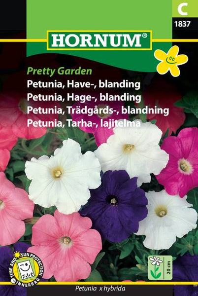 Petunia farge-mix "Pretty Garden"